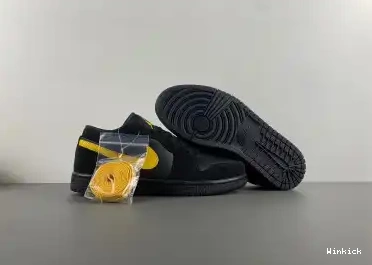  1 Air Gold' 553558-071 'Black University Jordan Low 0602